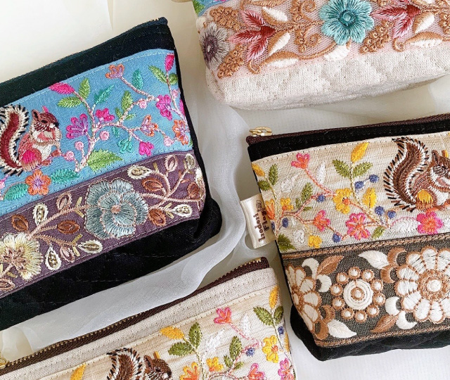 インド刺繍リボンの世界