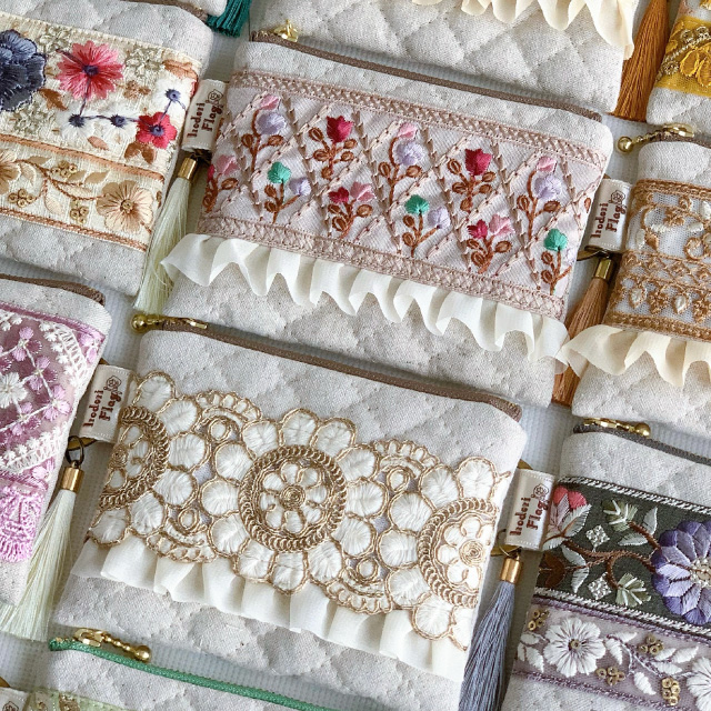 インド刺繍リボンの世界