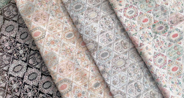 インド刺繍生地の世界